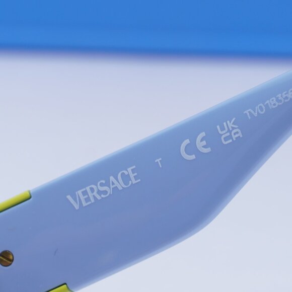 Versace Kids VK4003U 5440CV Rectangle Sunglasses - Pink/Blue/Light Grey - Picture 5 of 10